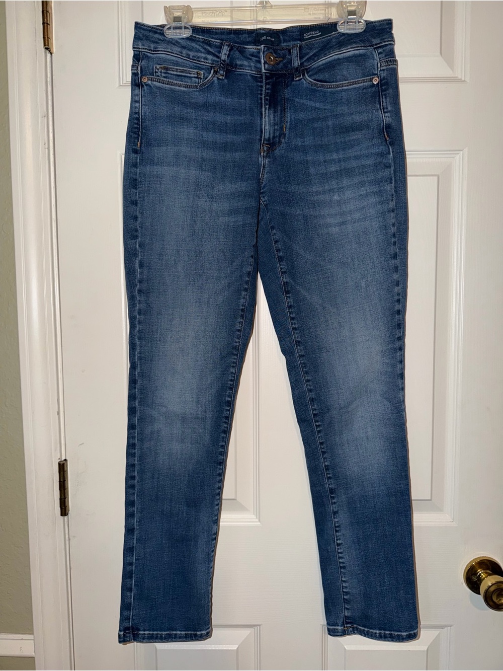 J. Jill Straight-Leg Mid‎ Blue Women’s Jeans